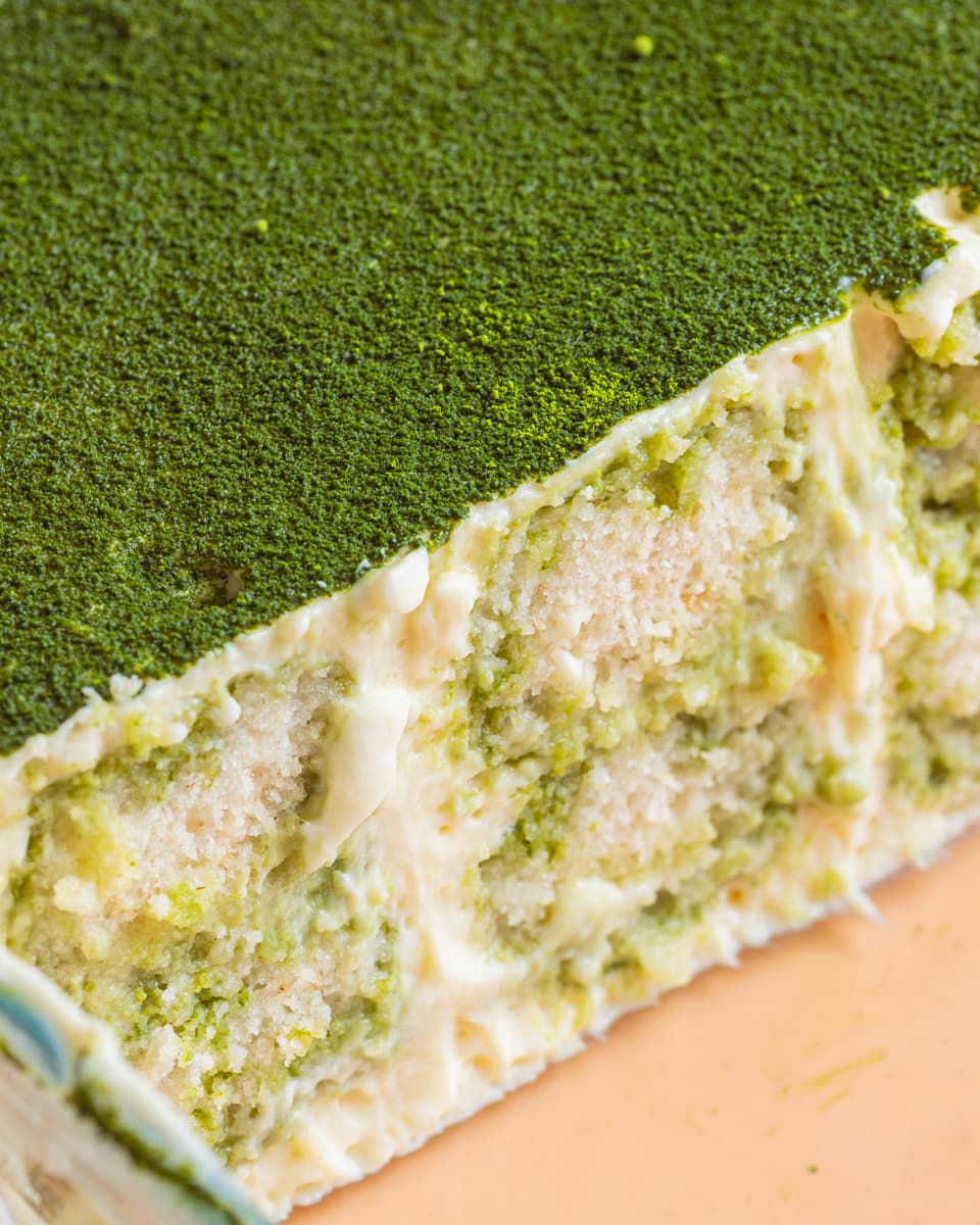 Vegan Matcha Tiramisu